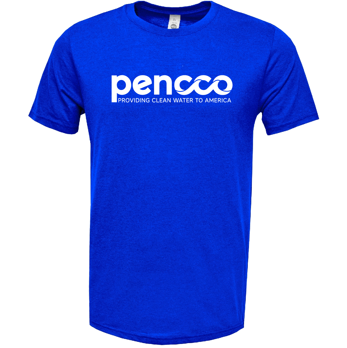 Pencco White Logo Royal Shirt